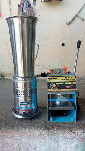 Máquina Selladora De Vasos Berly Bultos De Pitillos Jarras