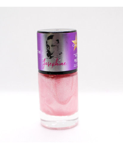 Esmalte Perolado Longa Duração Belezaexpress Josephine Cor Rosa-claro