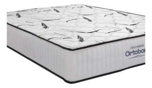 Conjunto Box-colchão Ortobom Hight Foam+cama Universal White Queen 158
