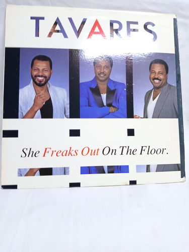Lp Tavares She Freaks Out On The Floor Usa 1988 Traslúcido (Usado)