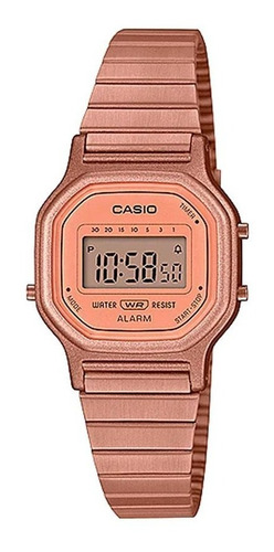 Reloj Mujer Casio La-11wr-5a Gold Digital