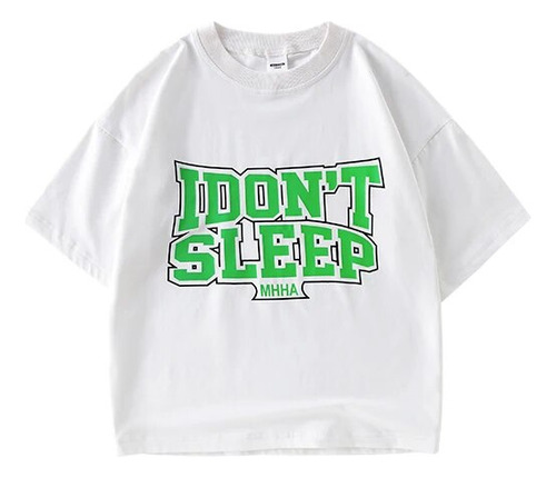 Camiseta Gráfica De Roupas Infantis De Hip Hop Sem Mangas Ci