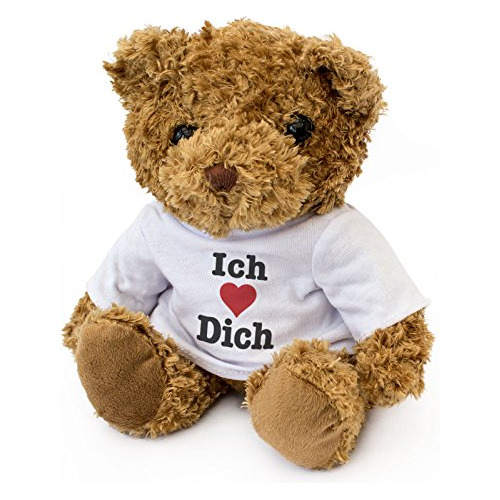 Nuevo - Ich Liebe Dich - Oso De Peluche - Lindo Suave 01zgb