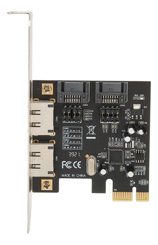 0 Tarjeta Expansion Pcie Sata3.0 Vertical Para 6.0gbps Alta