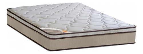 Colchão Super king de molas Castor Híbrido On Face Innovation - 193cm x 203cm x 27cm com  top pillow