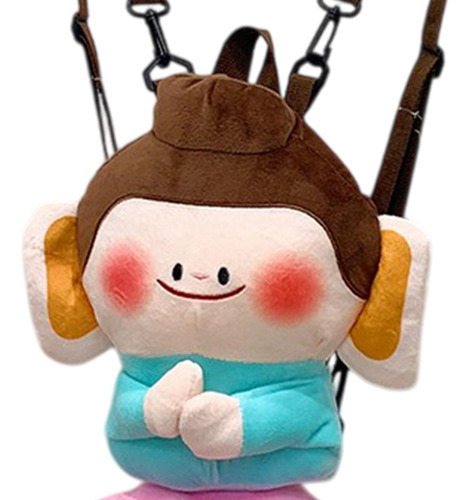 Lindo Bolso De Hombro De La Mochila De Buda De De La Felpa