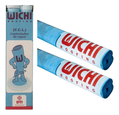 Wichi Roofing Membrana P/ Techo (60m2) 2 Rollos 1x30m