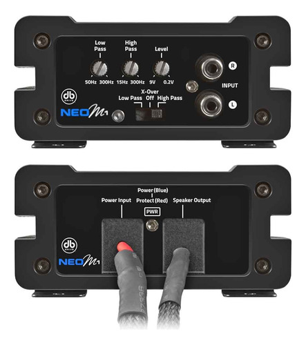 Amplificador Monoblock Db Drive Neom1 500 W Clase D 1 Canal