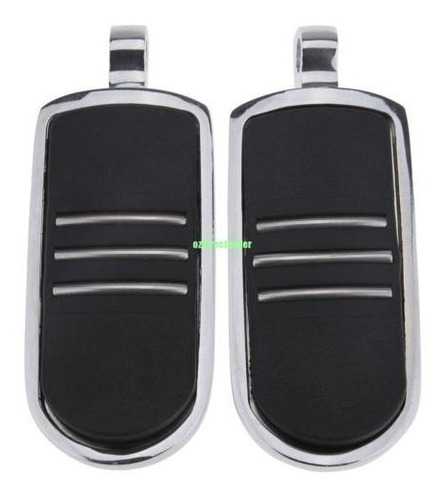 Imagen 2 de 6 de Streamliner Estilo Cromado Estribos Estribera Para Harley To