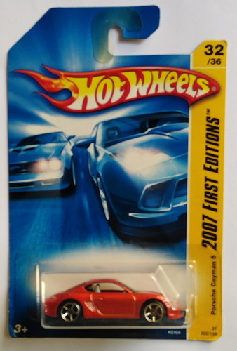 Hot Wheels Porsche Cayman S 2007 1:64 First Editions
