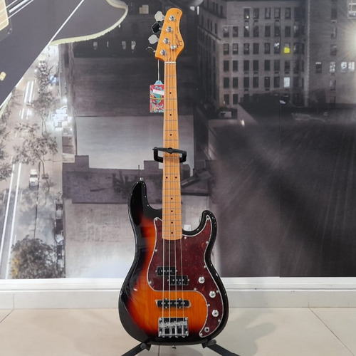Imagem 2 de 7 de Contrabaixo Tagima Tw65 Precision Passivo Sunburst Tortoise