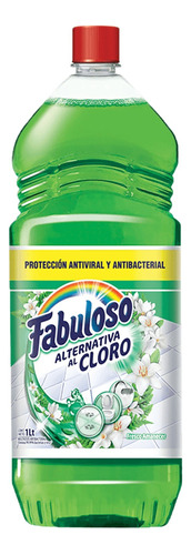 Desinfectante Fabuloso Alternativo Cloro De 1 Litro 