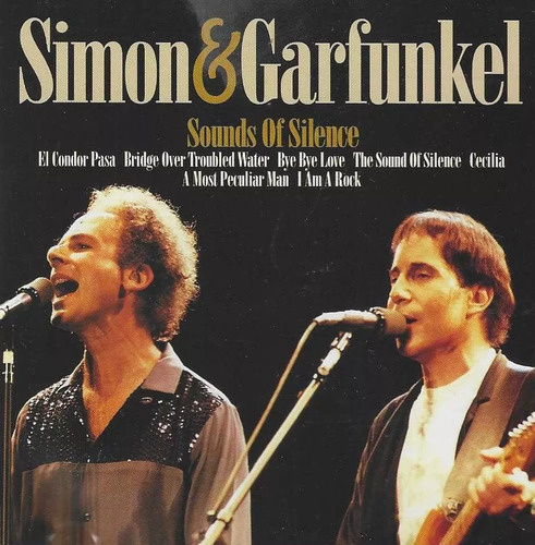Cd Simon & Garfunkel - Sounds Of Silence (importado Lacrado) Versão Do Álbum Estandar