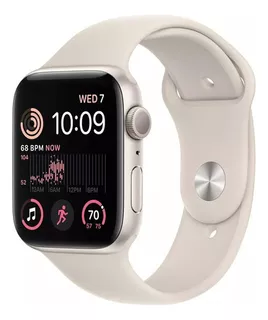 Apple Watch Se 2da Generación 44mm Silver Aluminum S/m Color De La Caja Blanco
