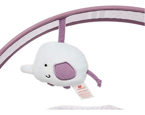 Imagem 5 de 6 de Cadeira Automática Lilás Plush Toys Mastela