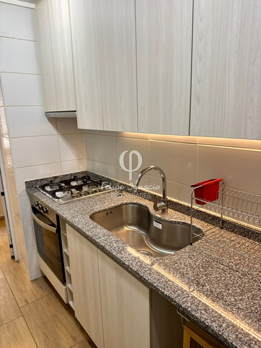 Listo Para Vivir, Depto Amoblado En Condominio Con Piscina