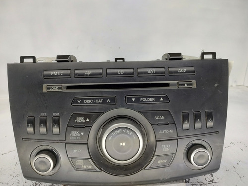 Estereo Radio Mazda 3 2013  Sin Código Detalle #869
