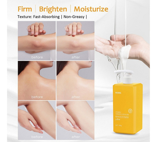 Loción Corporal Hidratante Vc Turmeric Illuminating Tt