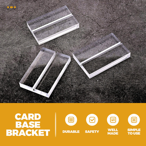 Soporte De Oficina Con Base Acrílica Para Tarjetas, 8 Unidad