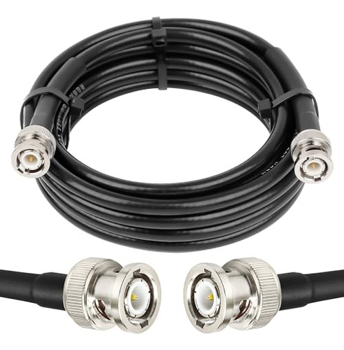 Bnc Male To Bnc Male Coaxial Cable 50 Ohm Rg8x Coax Cab...