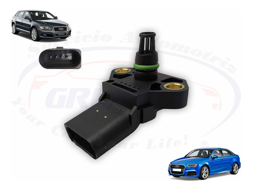 Sensor Presión Admisión Map Audi A3 2013 Al 2020 Nuevo