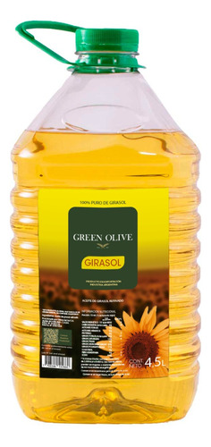 Aceite De Girasol Premium Green Olive X 4,5 Lts.