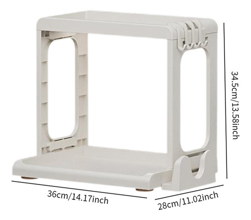 Organizador De Condimentos De Cocina, Armario A 2 Capas
