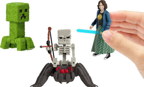 Conjunto De Brinquedos Mattel Minecraft Story Com 4 Figuras