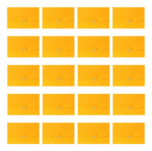 Sobres Coloridos (gd) Pequeños Sobres De Papel De Papelería
