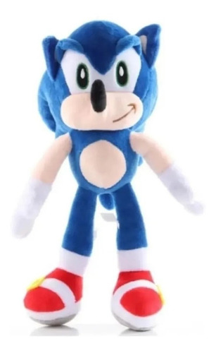 Imagen 3 de 6 de Peluche Muñeco Sonic 30 Cm Importado Playking