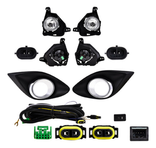Faro Niebla Mazda 2 2012-2015 Generica