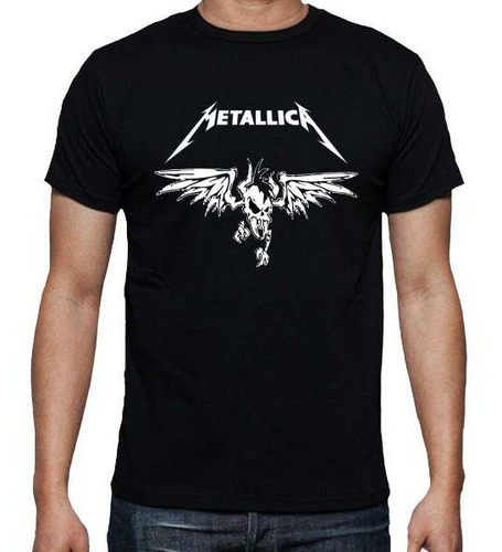 Imagen 1 de 9 de Remera Metallica Ideas Mvd