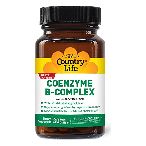 País Vida, Coenzima B-complex Vitamina, Apoyo Energía N3eeg