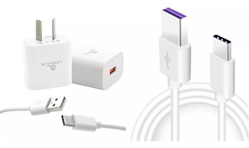 Cargador Carga Rápida 18w + Cable C Para Xiaomi Poco F3 F4 Color Blanco