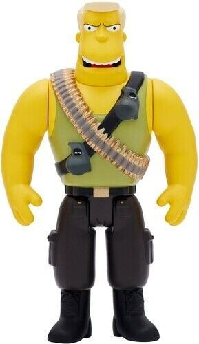 Super7 La reacción de Mcbain (comando) de Los Simpson