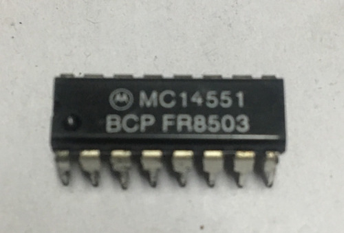 Nte 4551 C.i. Cmos 16 Pin Mc14551bcp Nte4551b 