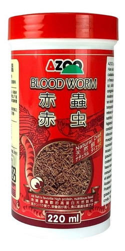 Azoo - Larvas De Mosquito Liofilizadas 130ml