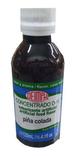 Concentrado De Piña Colada Botella 120ml