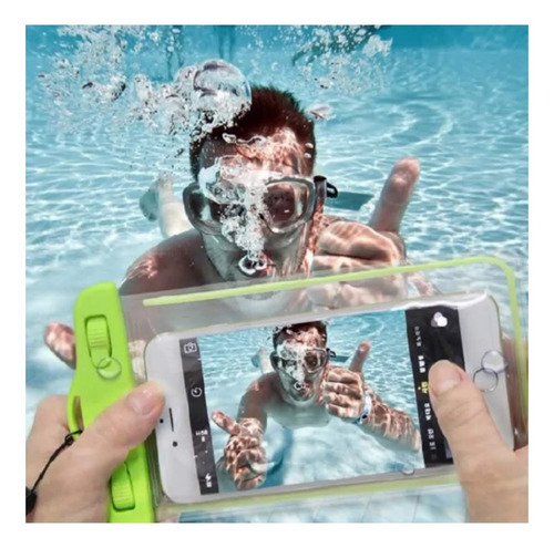 Funda impermeable Funda universal impermeable para teléfono celular - Color blanco