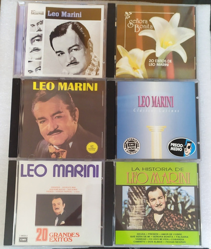 Cd Lote Leo Marini 10 Discos Originales  