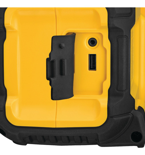 Imagen 2 de 9 de Parlante Radio Dewalt Bluetooth 12v/20v Max Dcr010 Portatil