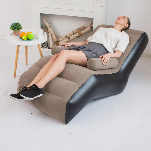 Sofá Inflable Para Silla, Sofá Perezoso Plegable Con