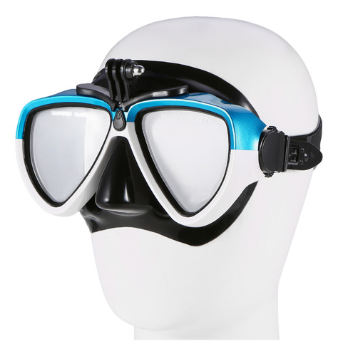 Gafas Con Montura Para Esnórquel Y Cámara De Natación