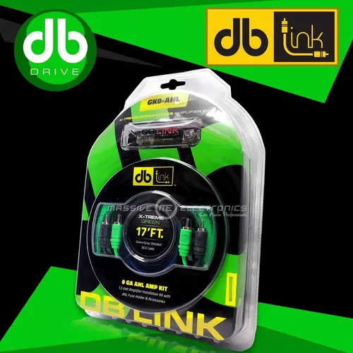 DB Link Amp Kit 0GA ANL Xtreme Green