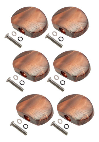 Clavijas De Afinación Para Guitarra De 6 Piezas Teclas