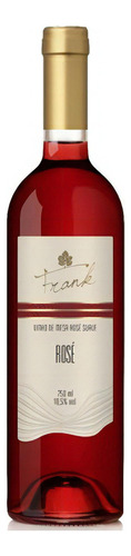 Vinho Bordô Rosé Suave 750ml - Frank