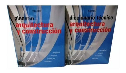 Glosario Diccionario Arquitectura Construccion / 2 Tomos