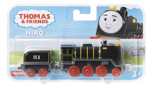 Thomas & Friends Tren Hiro Con Vagon Push Along De Metal