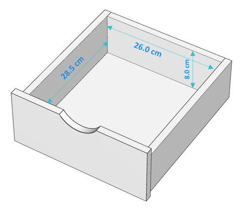 Mesa De Cabeceira Cama Box 1 Gaveta Com Nicho Branco Móveis Barboza