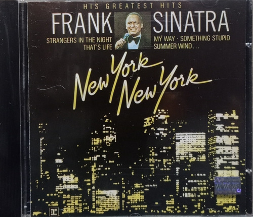 Frank Sinatra New York,new York Cd Original Lacrado